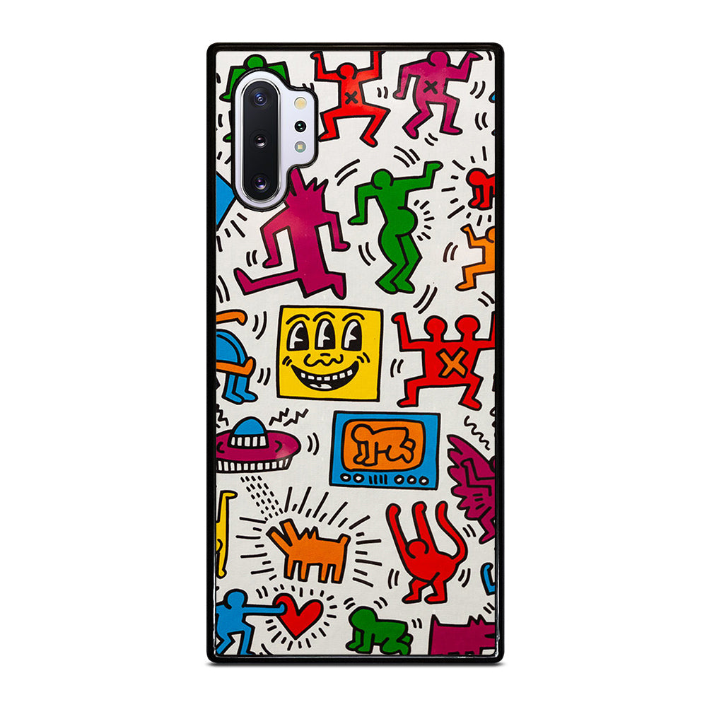 KEITH HARING PATTERN Samsung Galaxy Note 10 Plus Case Cover