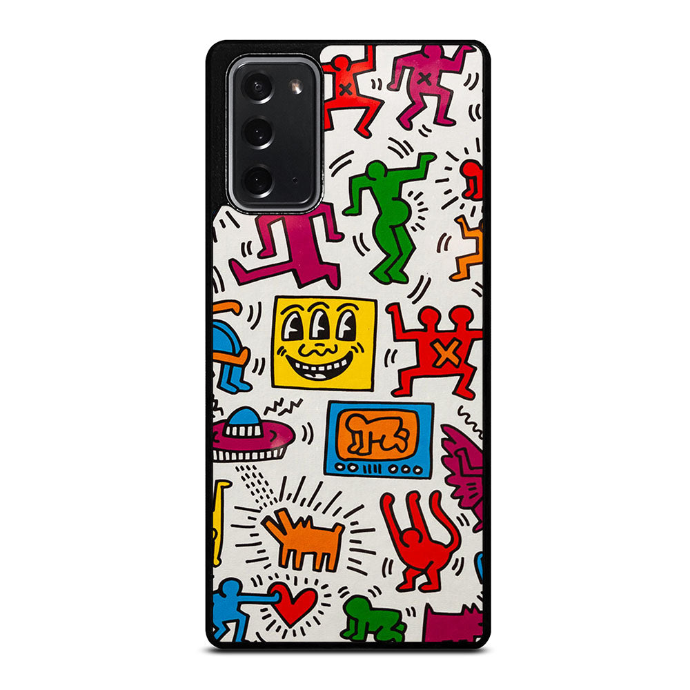 KEITH HARING PATTERN Samsung Galaxy Note 20 Case Cover