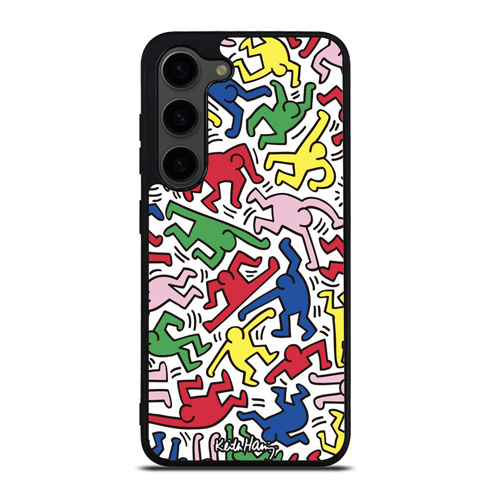 KEITH HARING ART PATTERN Samsung Galaxy S23 Plus Case Cover