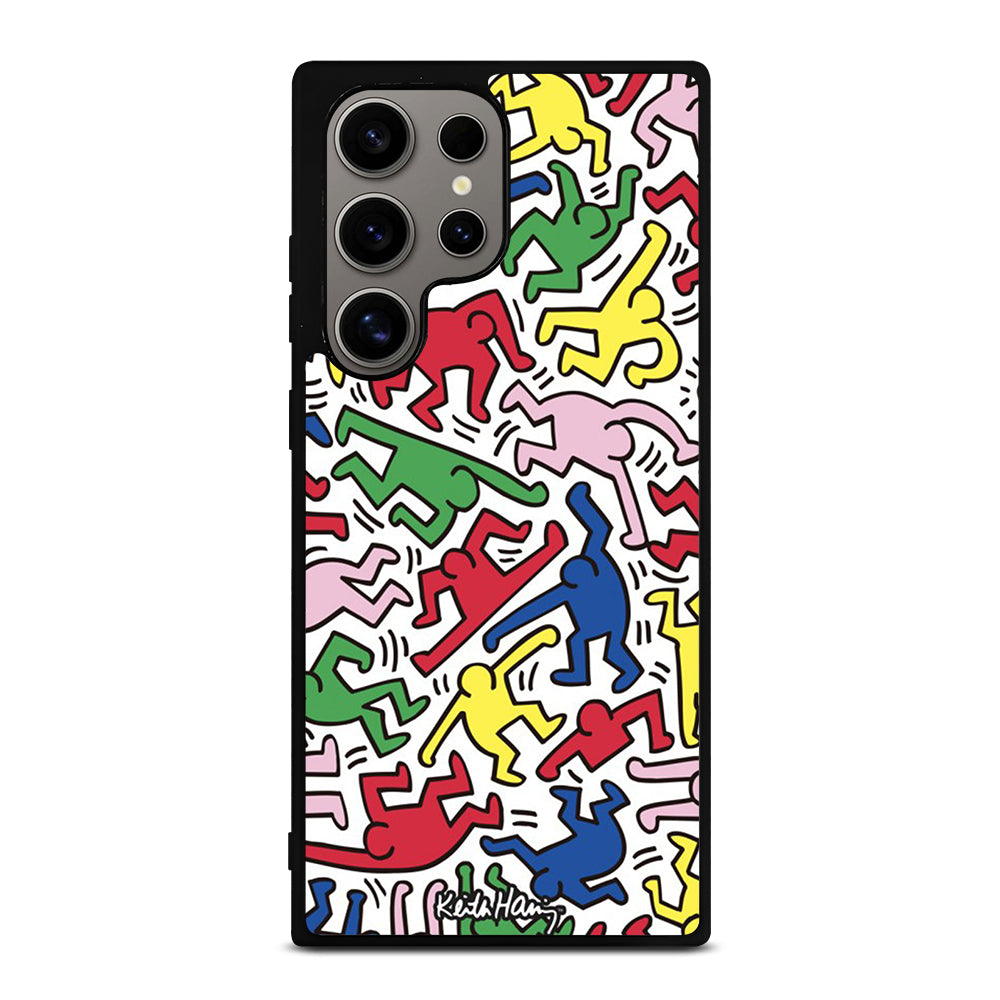 KEITH HARING ART PATTERN Samsung Galaxy S24 Ultra Case Cover