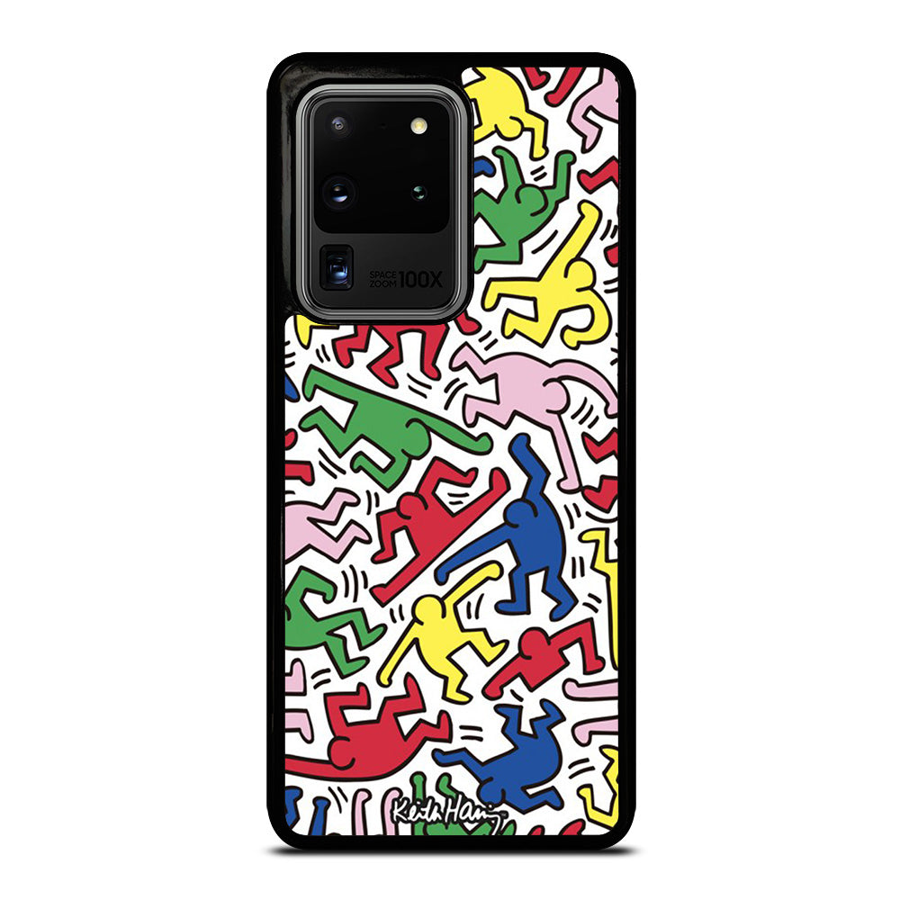 KEITH HARING ART PATTERN Samsung Galaxy S20 Ultra Case Cover