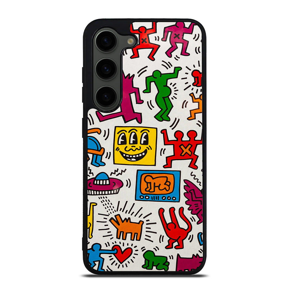 KEITH HARING PATTERN Samsung Galaxy S23 Plus Case Cover