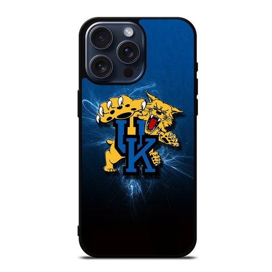 KENTUCKY WILDCATS TIGER LOGO iPhone 15 Pro Max Case Cover