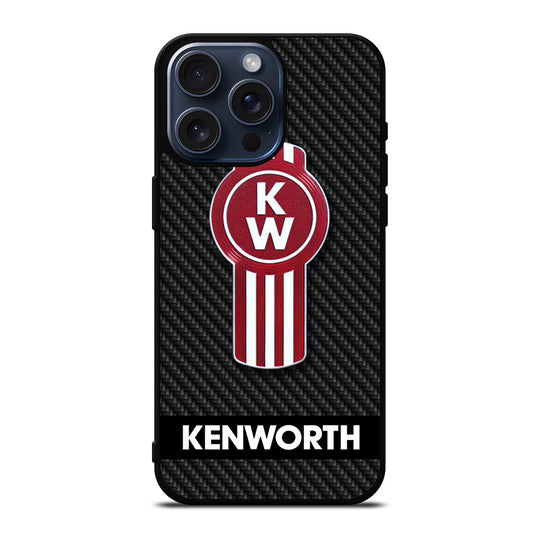 KENWORTH TRUCK CARBON LOGO iPhone 15 Pro Max Case Cover