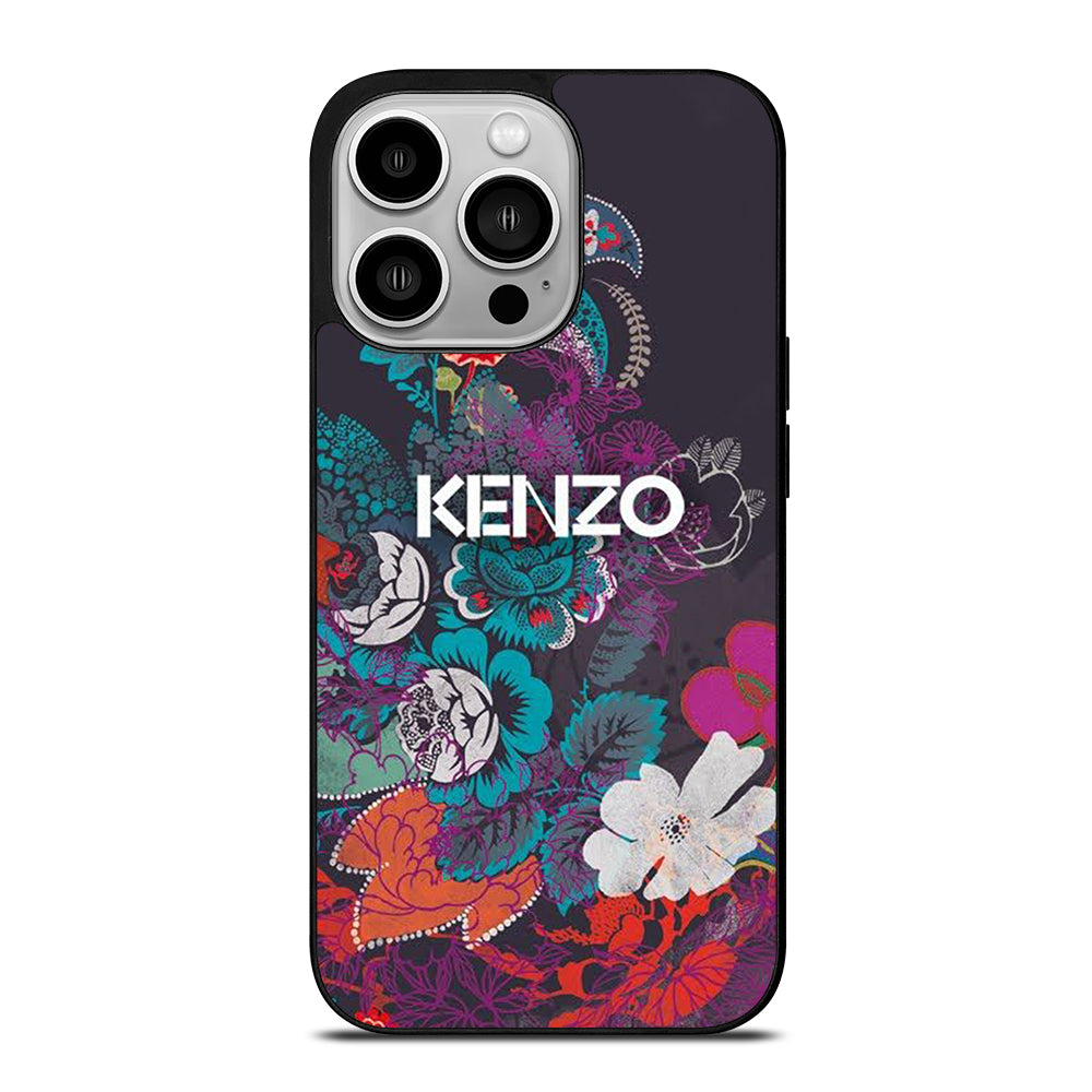 KENZO PARIS FLORAL iPhone 14 Pro Case Cover