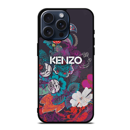 KENZO PARIS FLORAL iPhone 15 Pro Max Case Cover