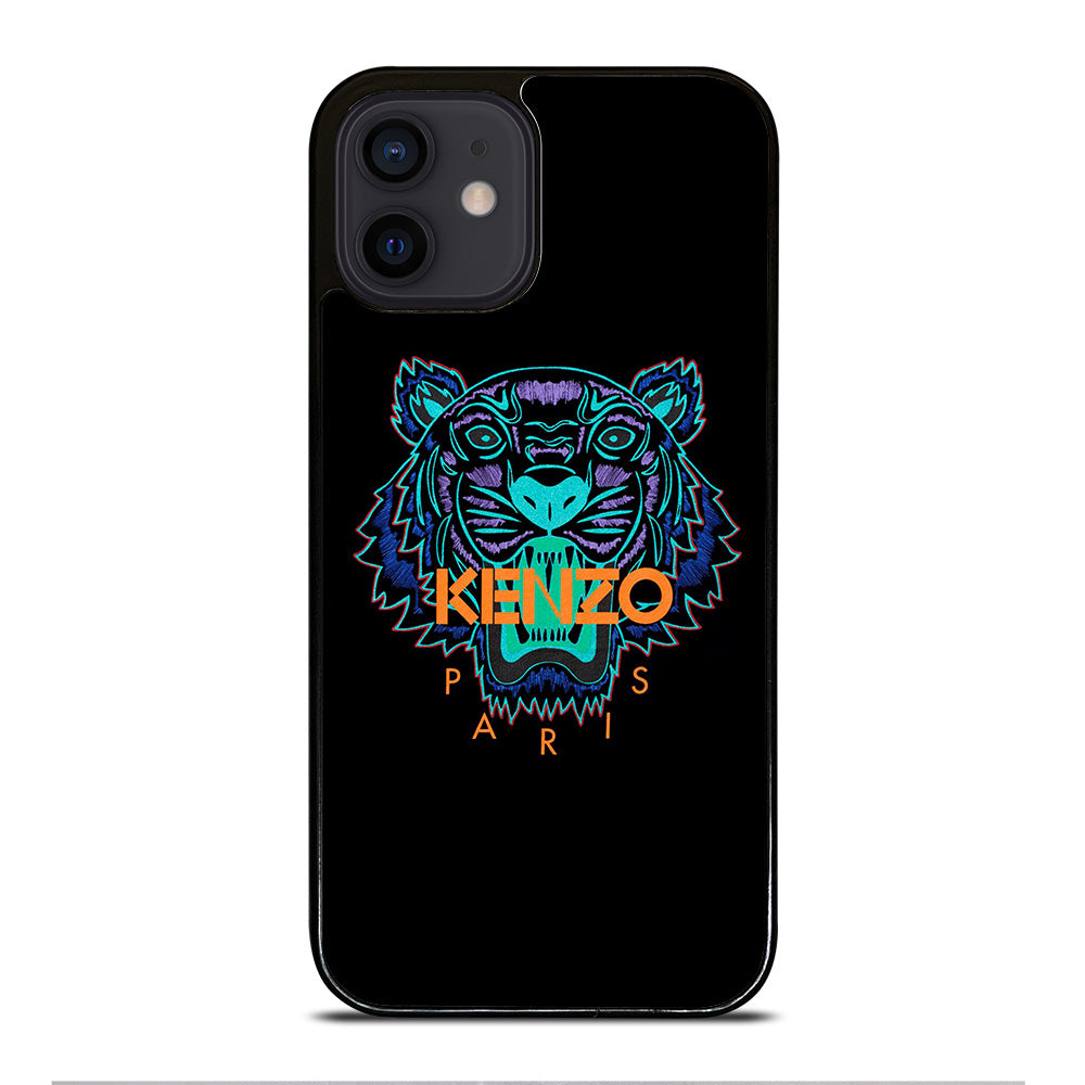 KENZO PARIS TIGER LOGO iPhone 12 Mini Case Cover
