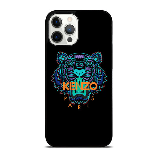 KENZO PARIS TIGER LOGO iPhone 12 Pro Max Case Cover