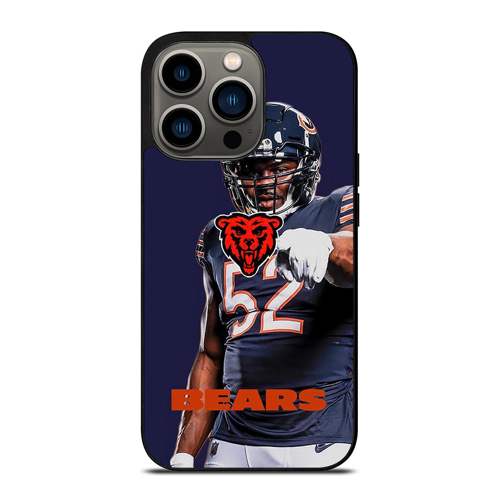 KHALIL MACK 52 BEARS iPhone 13 Pro Case Cover