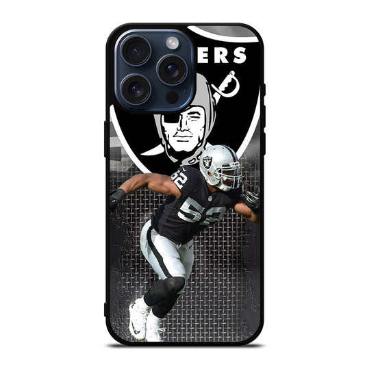 KHALIL MACK FOOTBALL PLAYER iPhone 15 Pro Max Case Cover