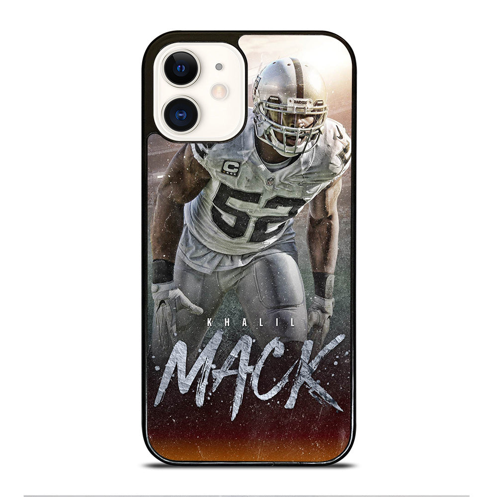KHALIL MACK THE BEARS ART iPhone 12 Case Cover