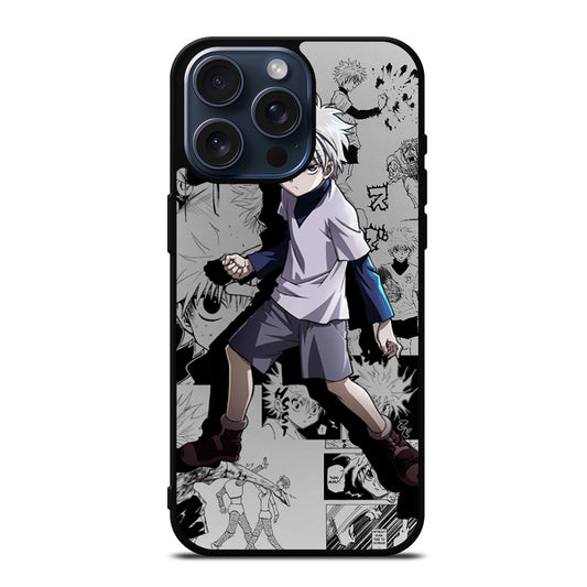 KILLUA HUNTER X HUNTER COMIC iPhone 15 Pro Max Case Cover