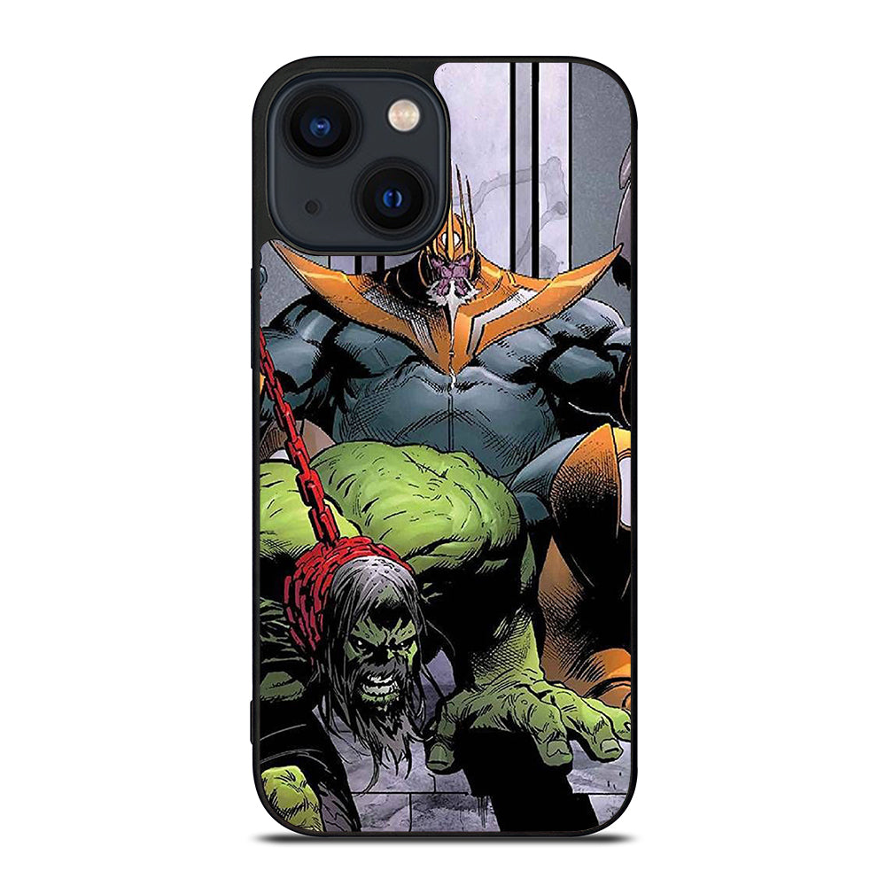 KING THANOS MARVEL CARTOON iPhone 14 Plus Case Cover