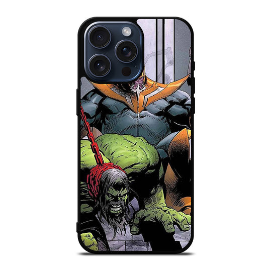 KING THANOS MARVEL CARTOON iPhone 15 Pro Max Case Cover