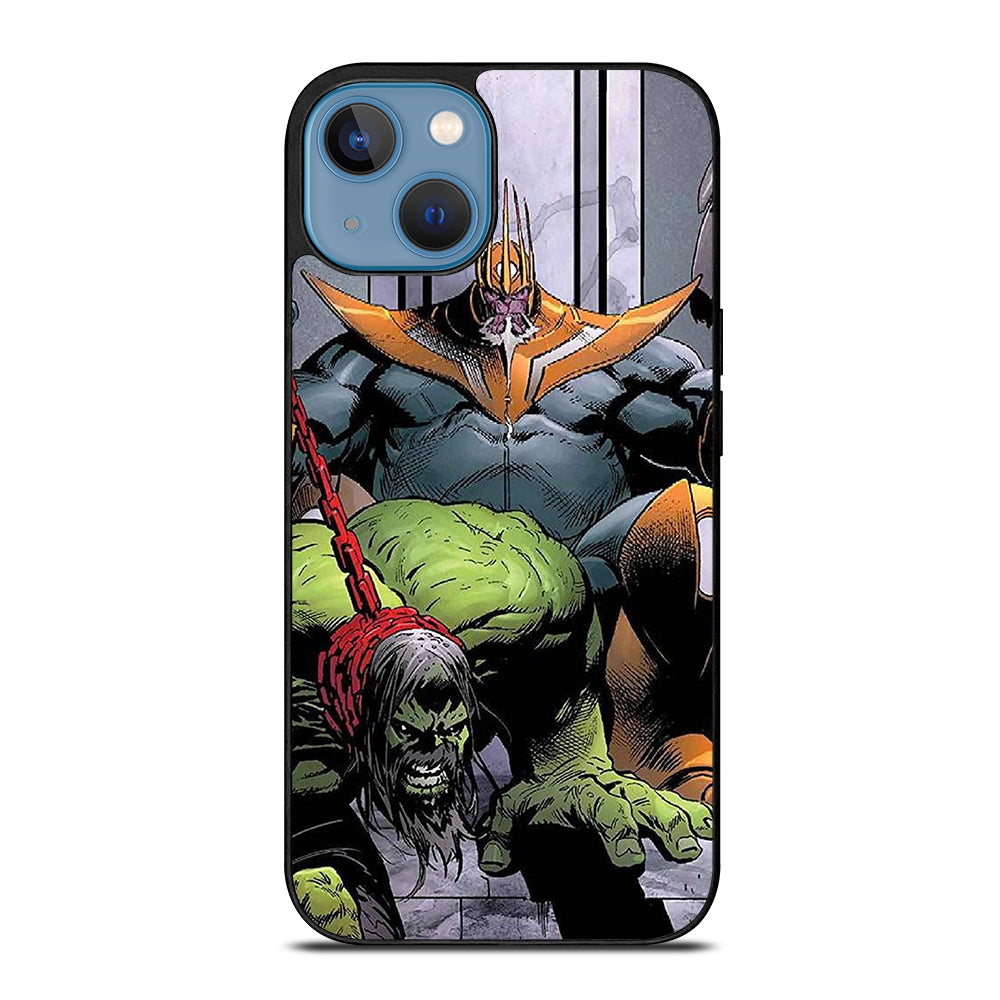 KING THANOS MARVEL CARTOON iPhone 13 Case Cover