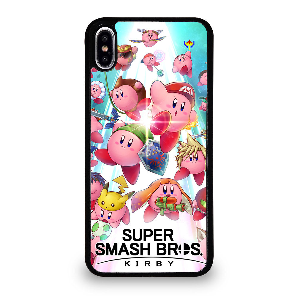 KIRBY SUPER SMASH BROS GAME 3 iPhone XS Max Case Cover