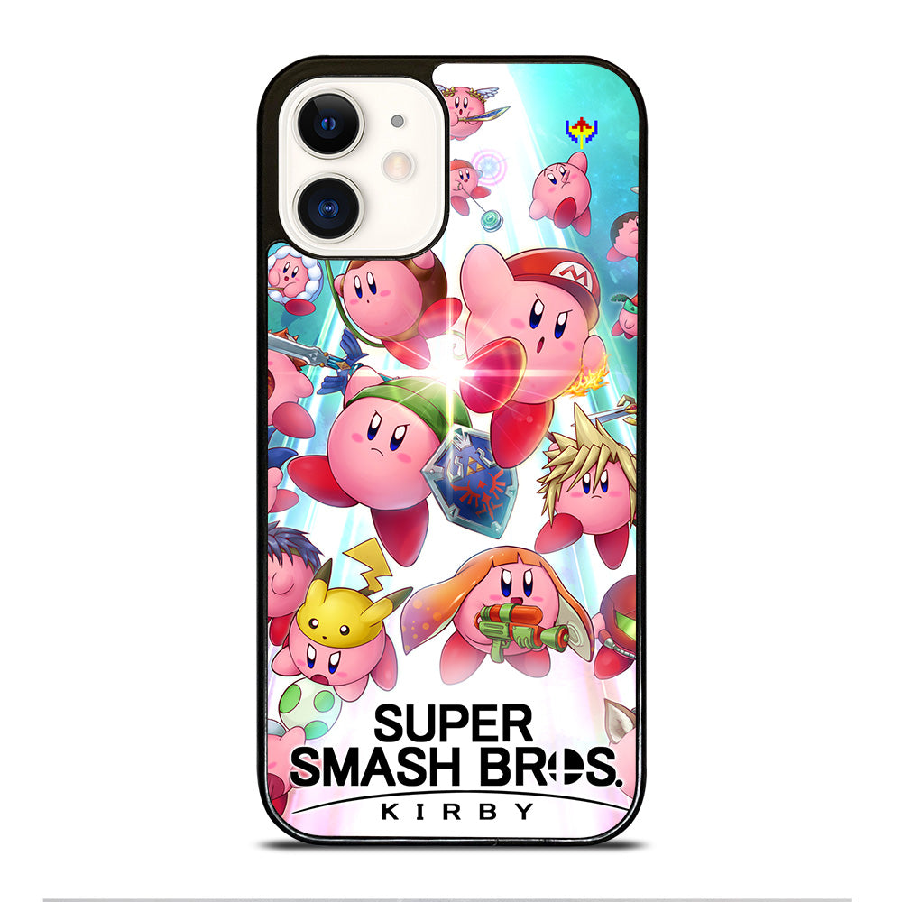KIRBY SUPER SMASH BROS GAME 3 iPhone 12 Case Cover