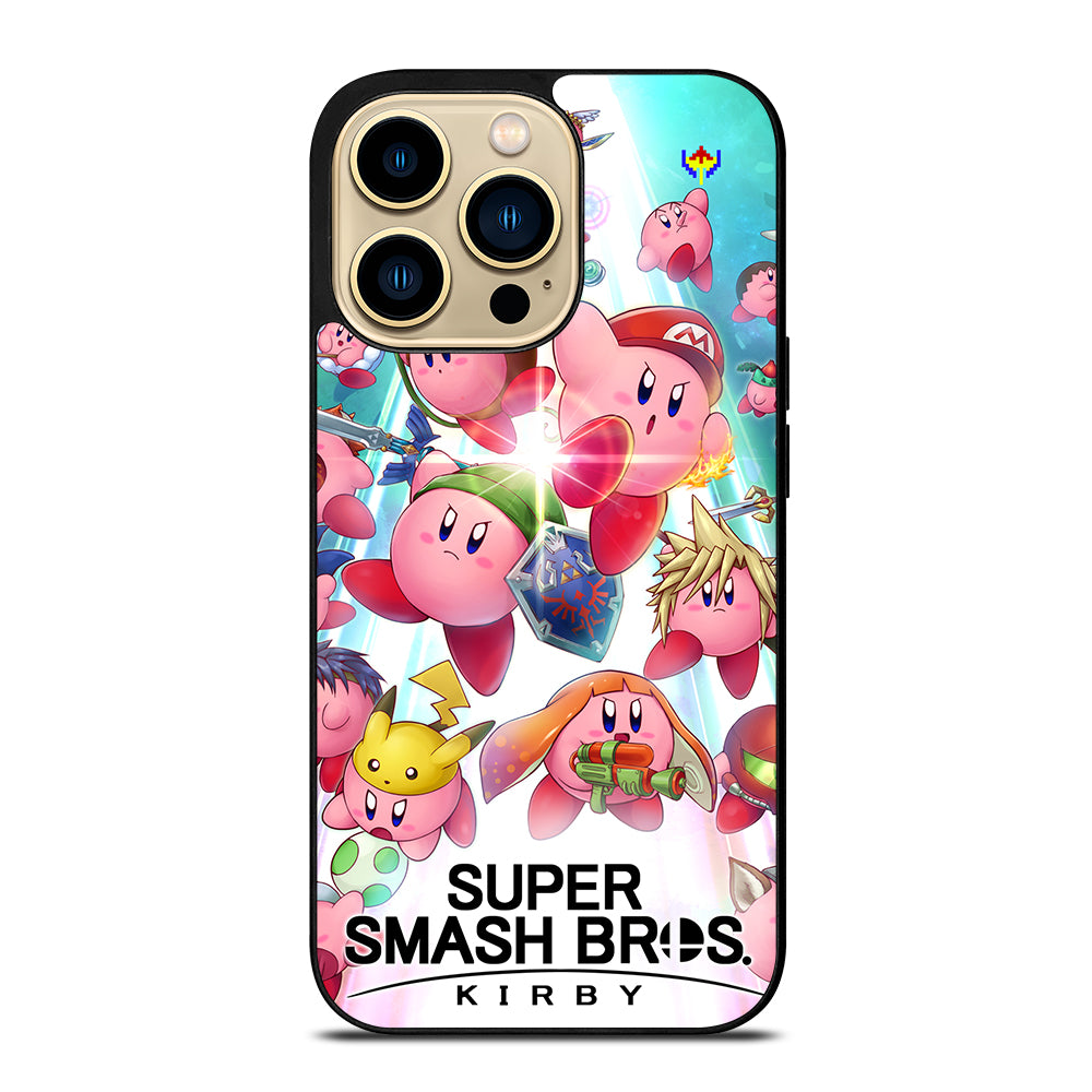 KIRBY SUPER SMASH BROS GAME 3 iPhone 14 Pro Max Case Cover