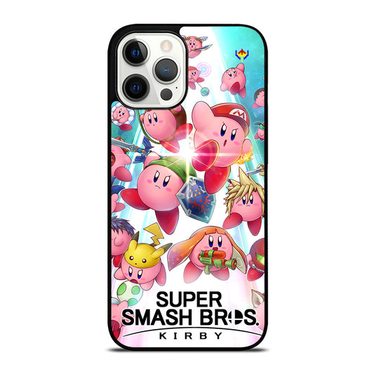 KIRBY SUPER SMASH BROS GAME 3 iPhone 12 Pro Max Case Cover