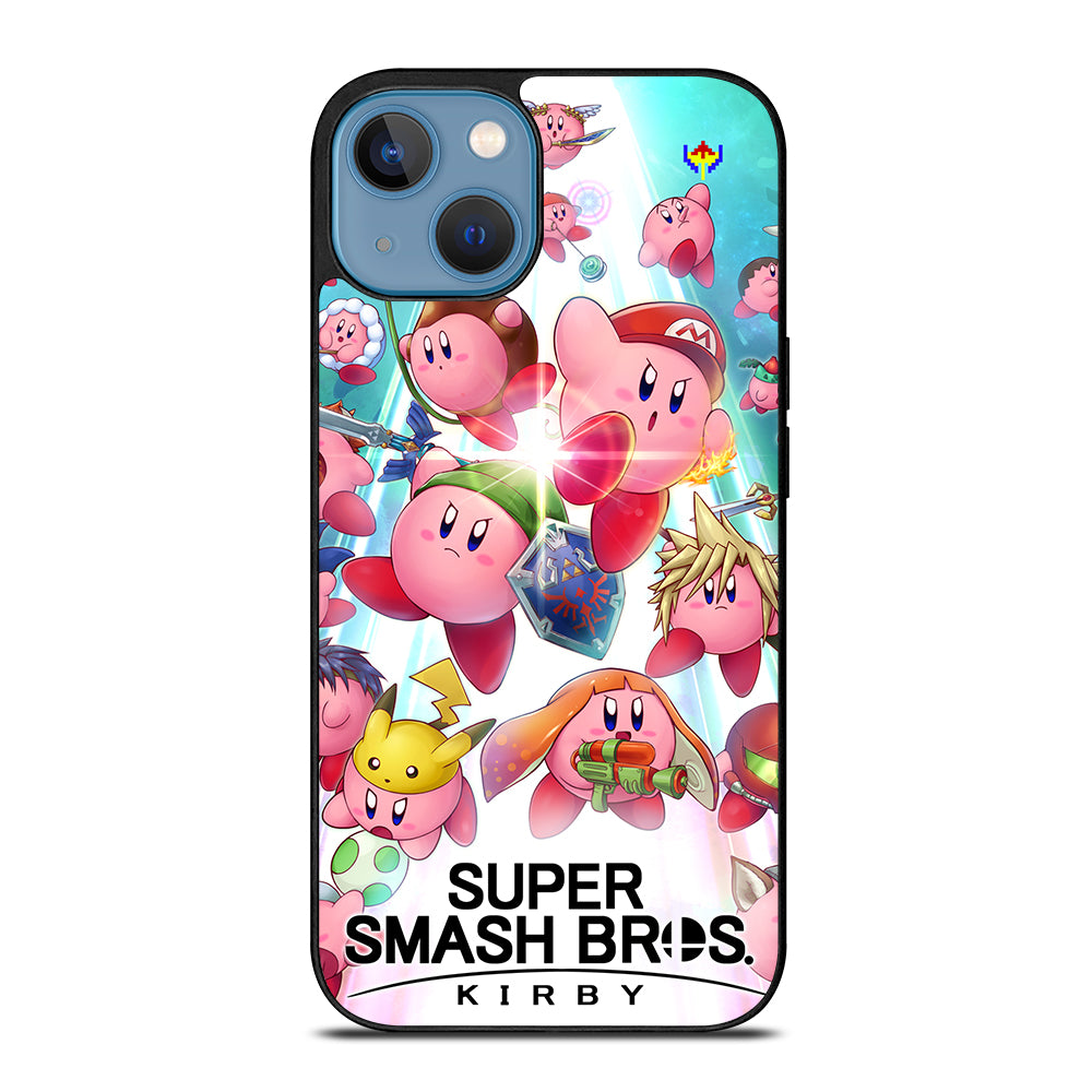 KIRBY SUPER SMASH BROS GAME 3 iPhone 13 Case Cover