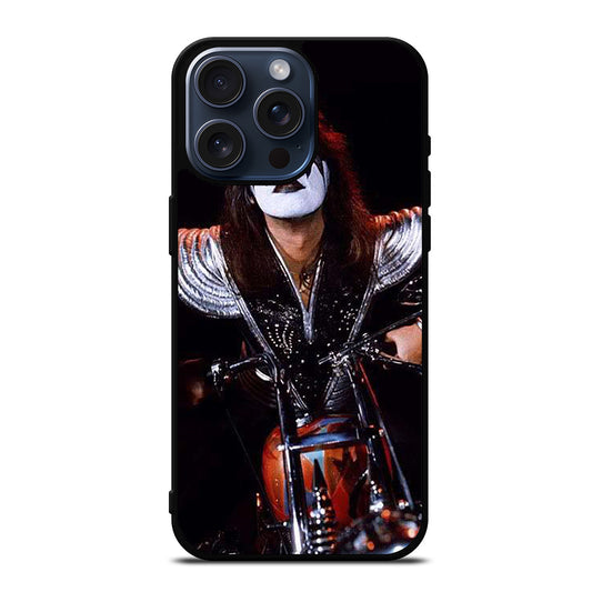 KISS BAND ACE FREHLEY  iPhone 15 Pro Max Case Cover