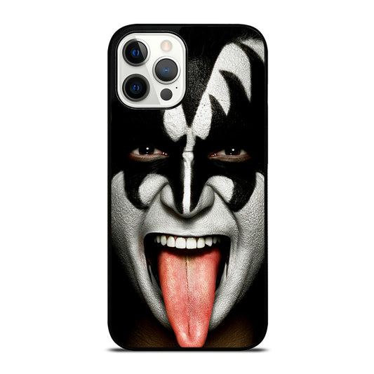 KISS BAND GENE SIMMONS FACE iPhone 12 Pro Max Case Cover