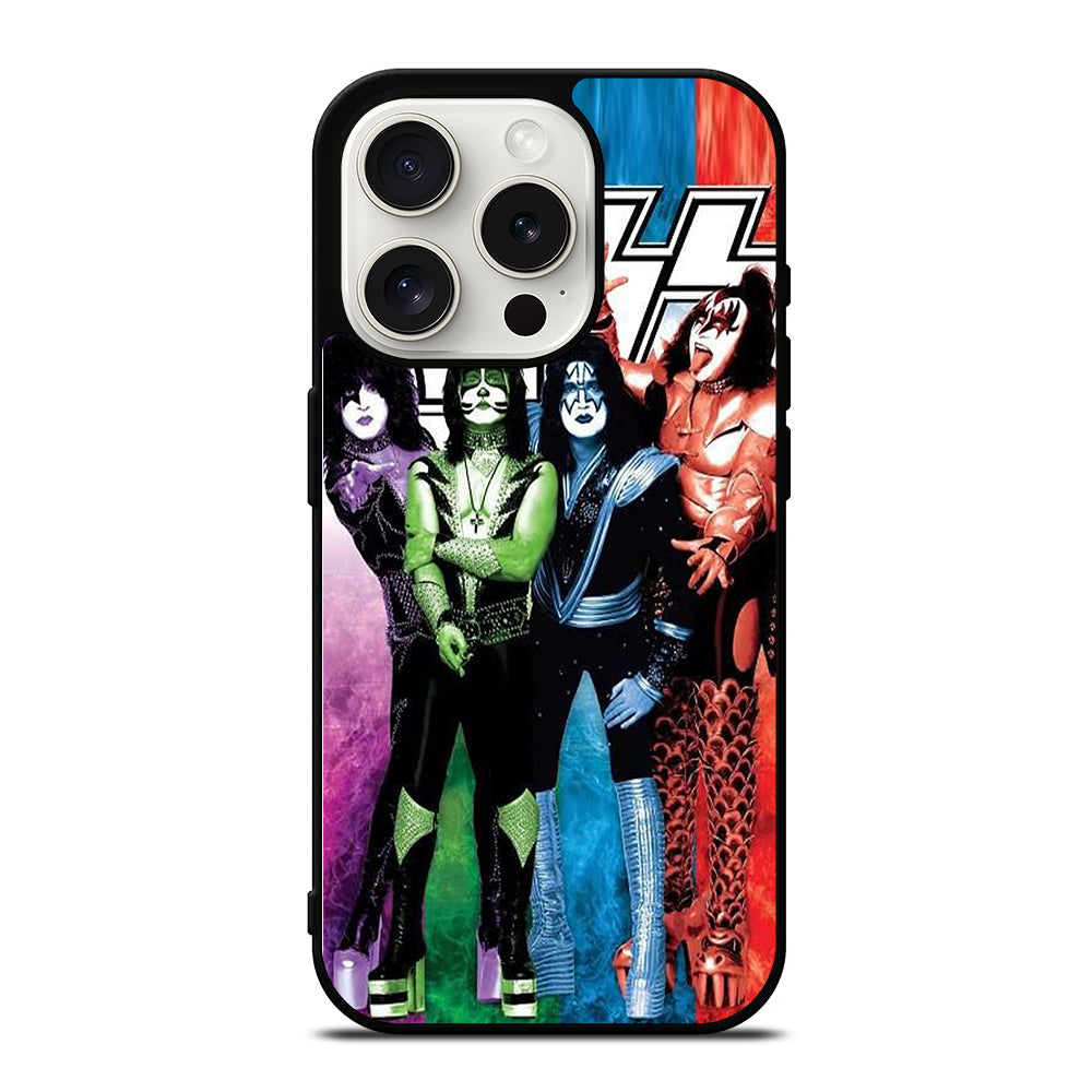 KISS METAL BAND iPhone 15 Pro Case Cover