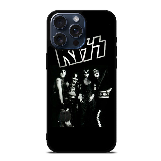 KISS METAL BAND 2 iPhone 15 Pro Max Case Cover