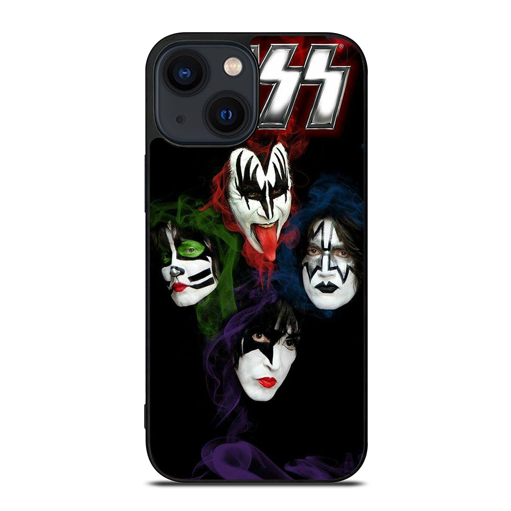 KISS METAL BAND FACE iPhone 14 Plus Case Cover