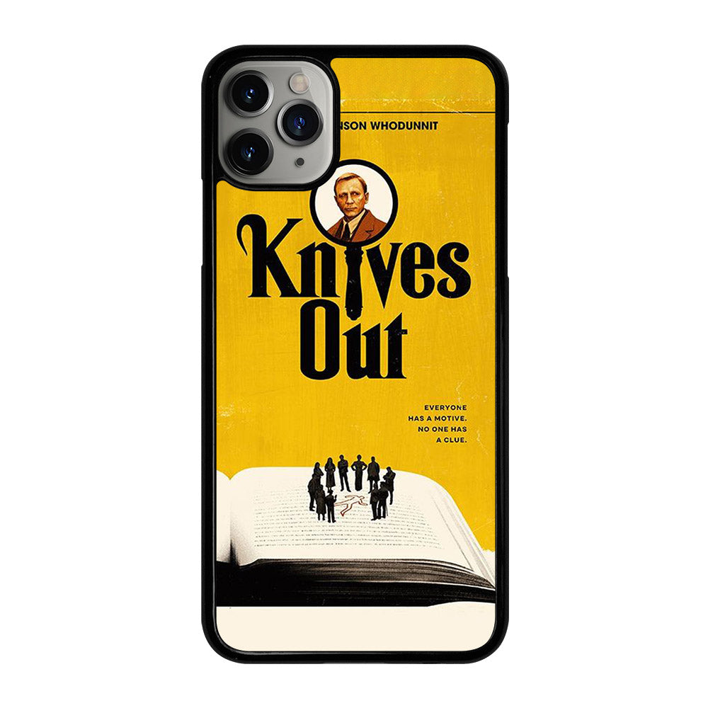KNIVES OUT MOVIES POSTER iPhone 11 Pro Max Case Cover