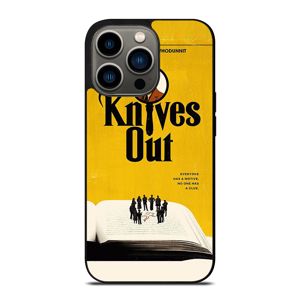 KNIVES OUT MOVIES POSTER iPhone 13 Pro Case Cover