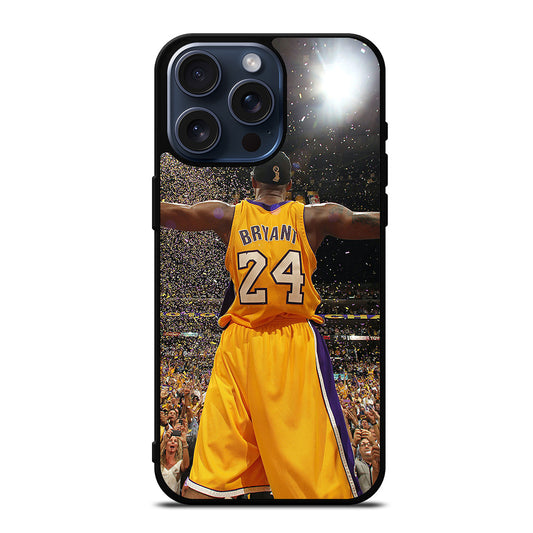 KOBE BRYANT 24 NBA iPhone 15 Pro Max Case Cover