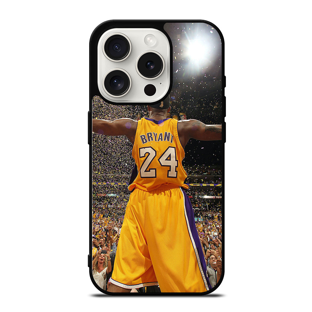 KOBE BRYANT 24 NBA iPhone 15 Pro Case Cover – casecentro