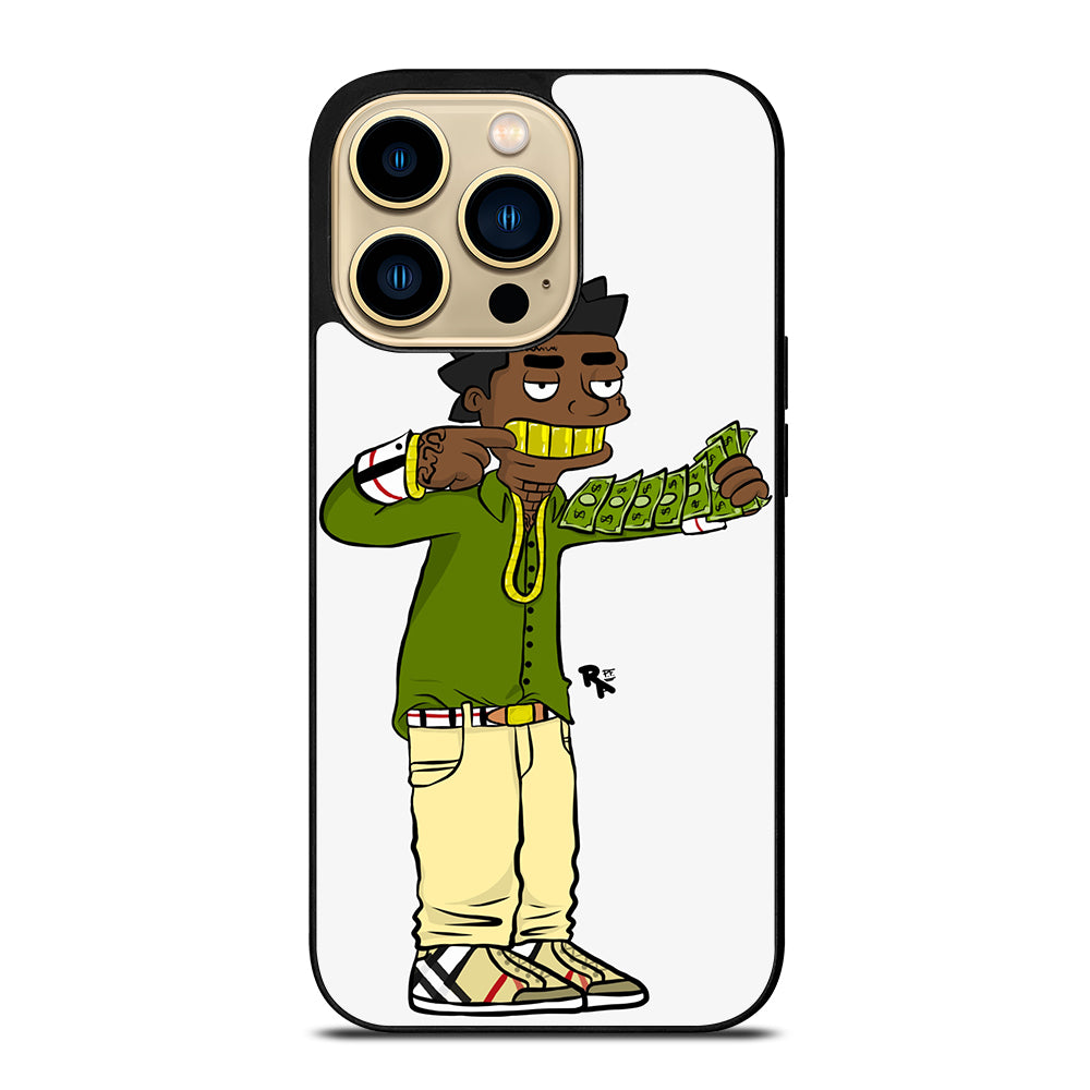 KODAK BLACK CARTOON iPhone 14 Pro Max Case Cover
