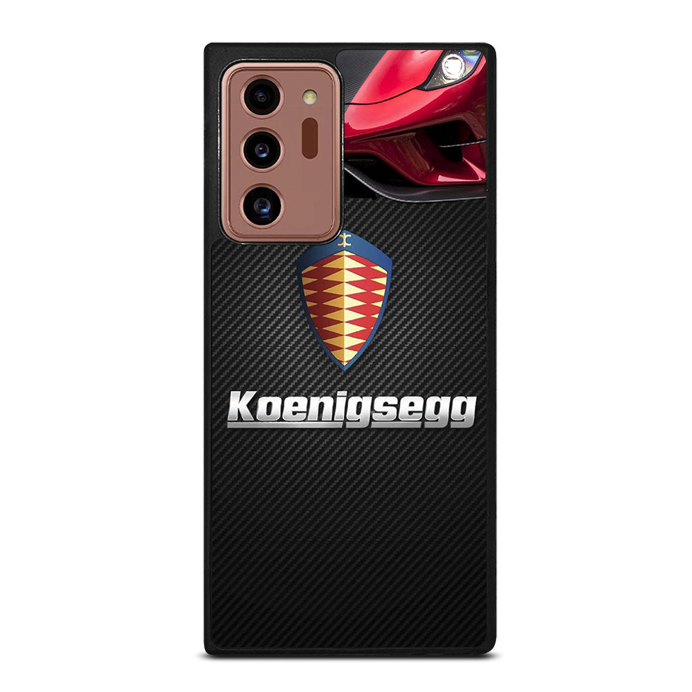 KOENIGSEGG CARBON LOGO Samsung Galaxy Note 20 Ultra Case Cover