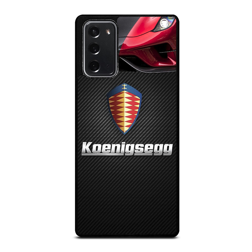 KOENIGSEGG CARBON LOGO Samsung Galaxy Note 20 Case Cover