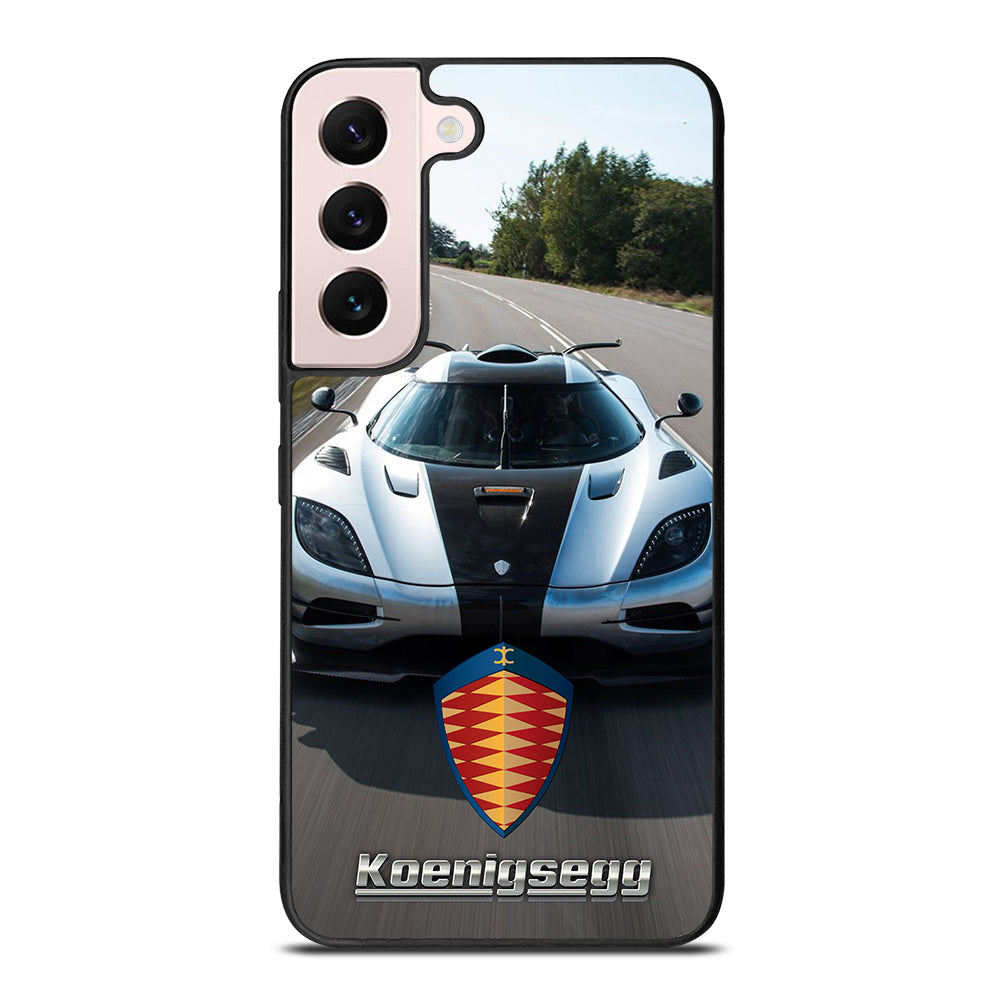 KOENIGSEGG CAR WHITE Samsung Galaxy S22 Plus Case Cover