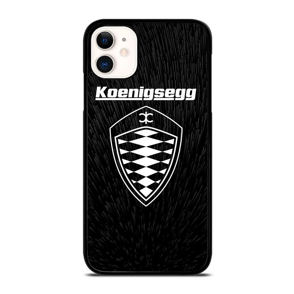 KOENIGSEGG LOGO BLACK iPhone 11 Case Cover