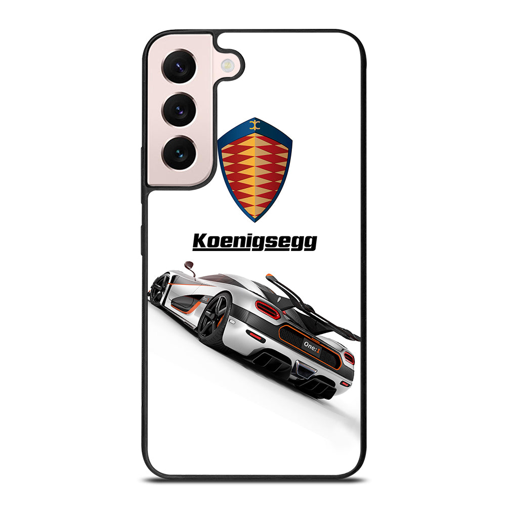 KOENIGSEGG WHITE CAR Samsung Galaxy S22 Plus Case Cover
