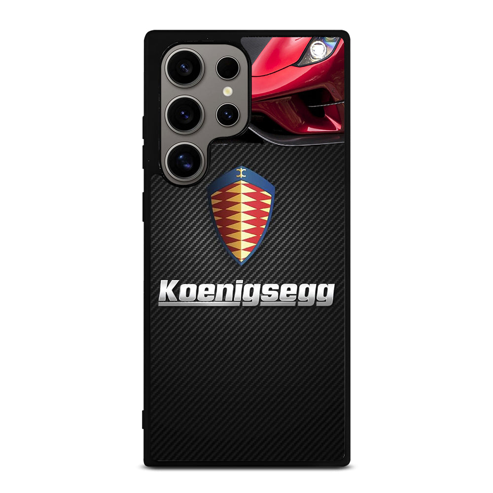 KOENIGSEGG CARBON LOGO Samsung Galaxy S24 Ultra Case Cover