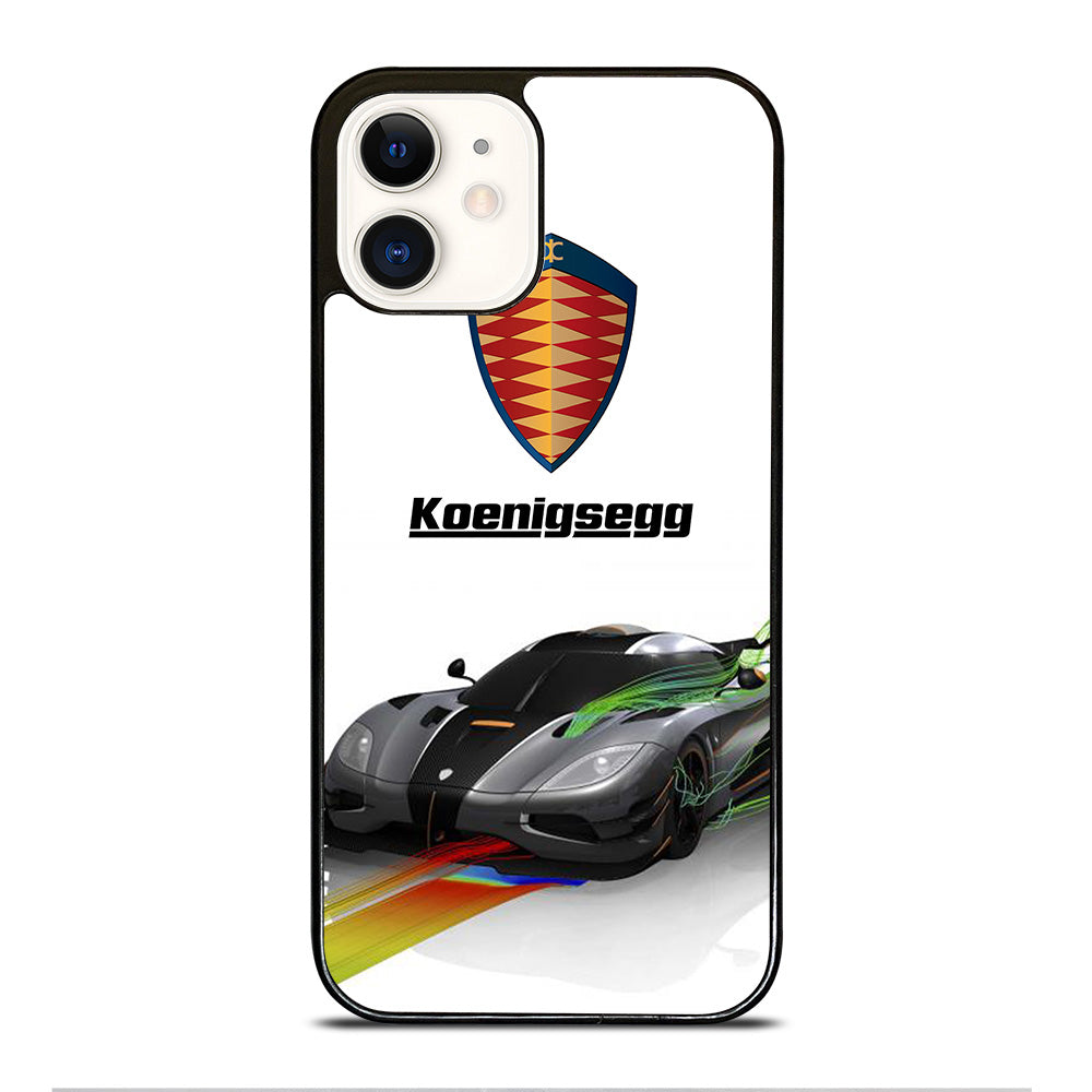 KOENIGSEGG GREY CAR iPhone 12 Case Cover