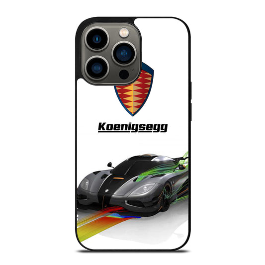 KOENIGSEGG GREY CAR iPhone 13 Pro Case Cover