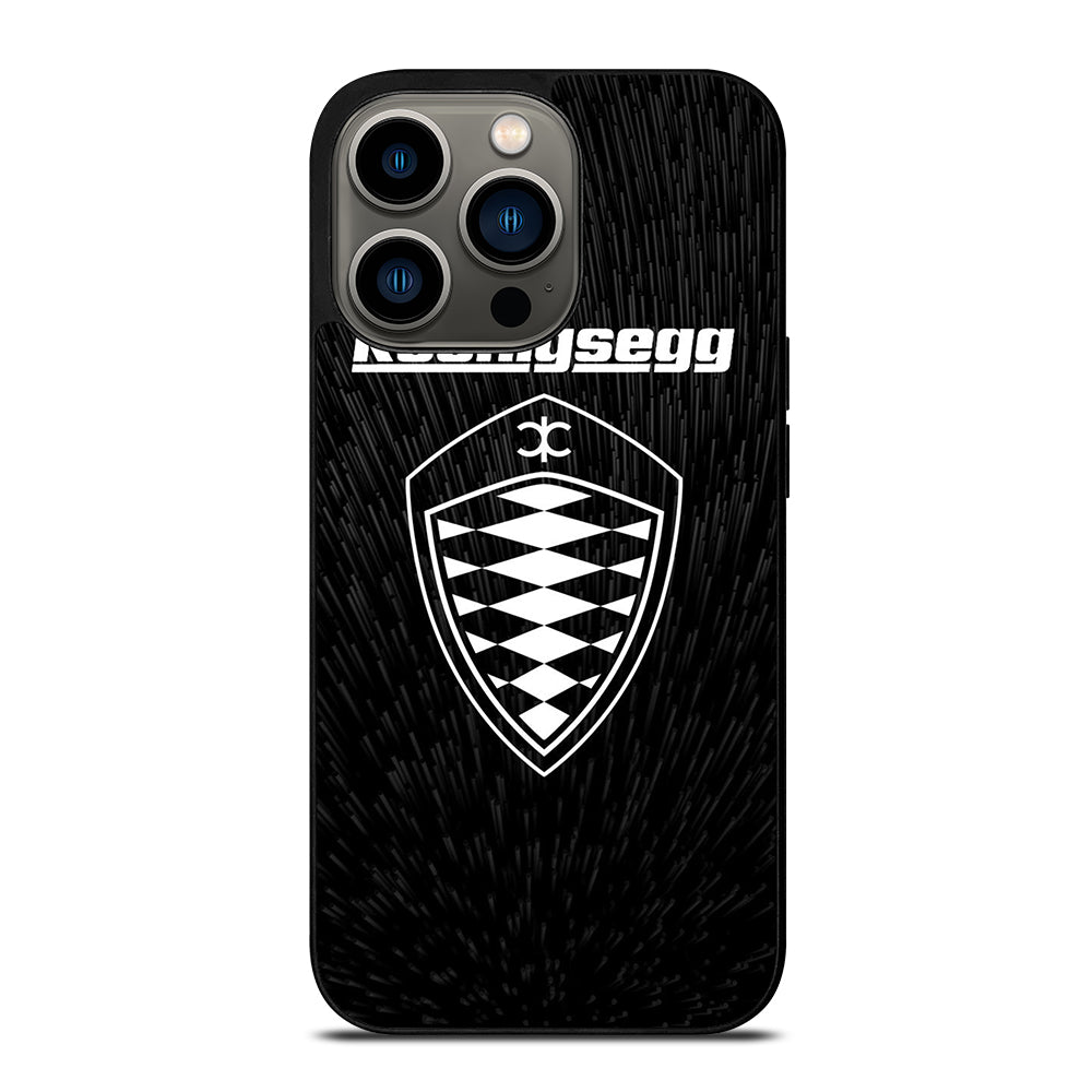 KOENIGSEGG LOGO BLACK iPhone 13 Pro Case Cover