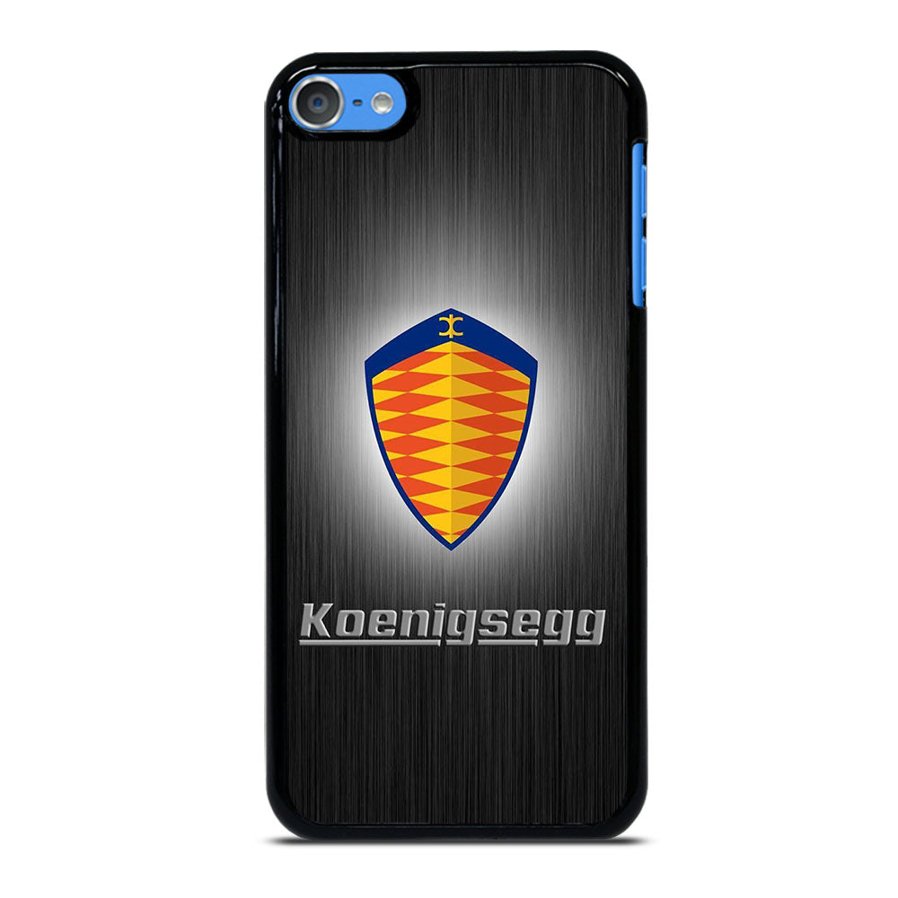 KOENIGSEGG METAL LOGO iPod Touch 7 Case Cover