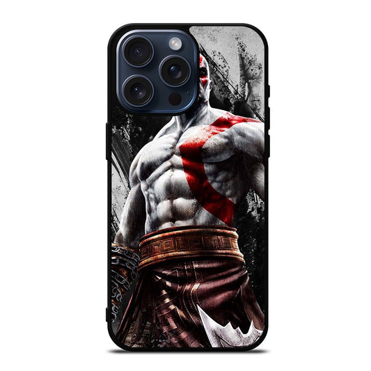 KRATOS GOD OF WAR 1 iPhone 15 Pro Max Case Cover