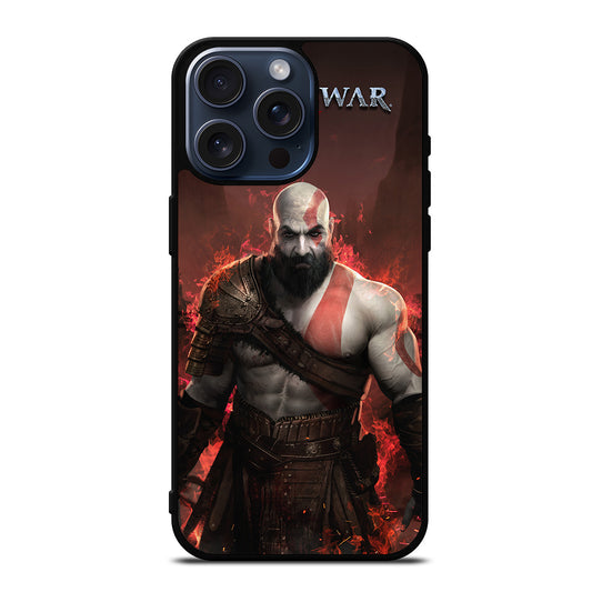 KRATOS GOD OF WAR 2 iPhone 15 Pro Max Case Cover