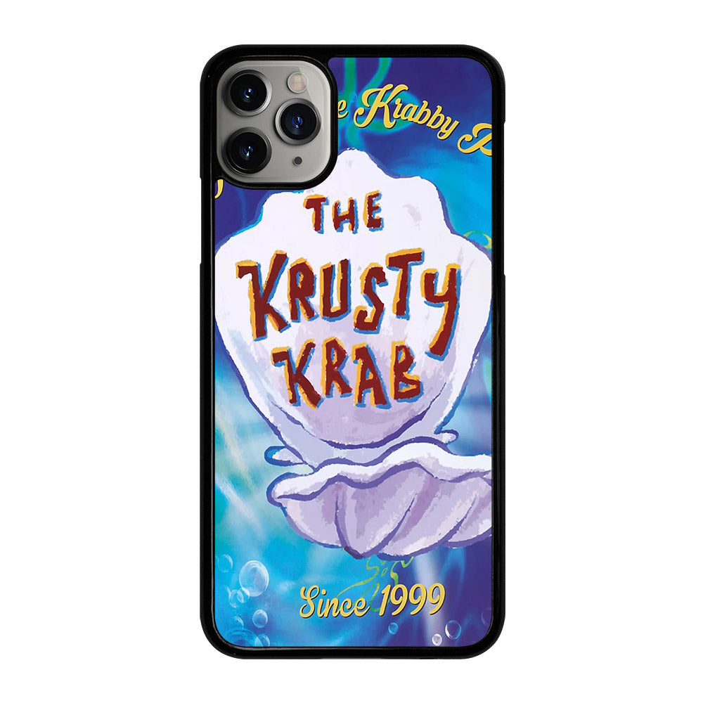 KRUSTY CRAB SINCE 1999 SPONGEBOB LOGO iPhone 11 Pro Max Case Cover