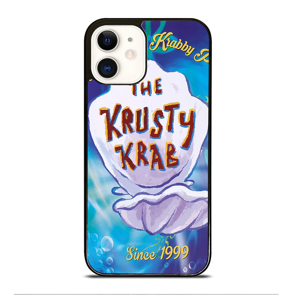 KRUSTY CRAB SINCE 1999 SPONGEBOB LOGO iPhone 12 Case Cover