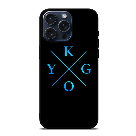 KYGO DJ BLUE LOGO iPhone 15 Pro Max Case Cover