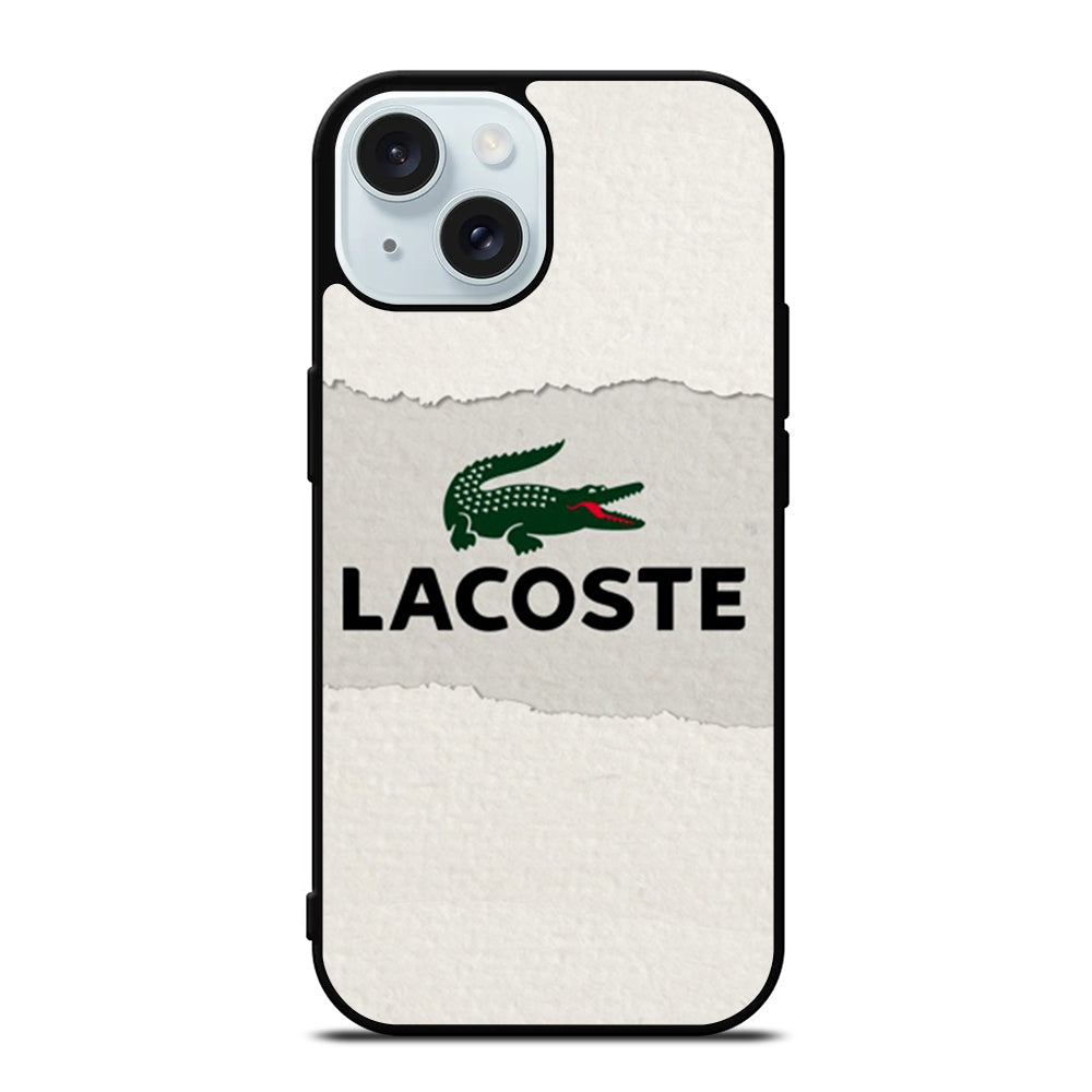 LACOSTE LOGO 1 iPhone 15 Case Cover